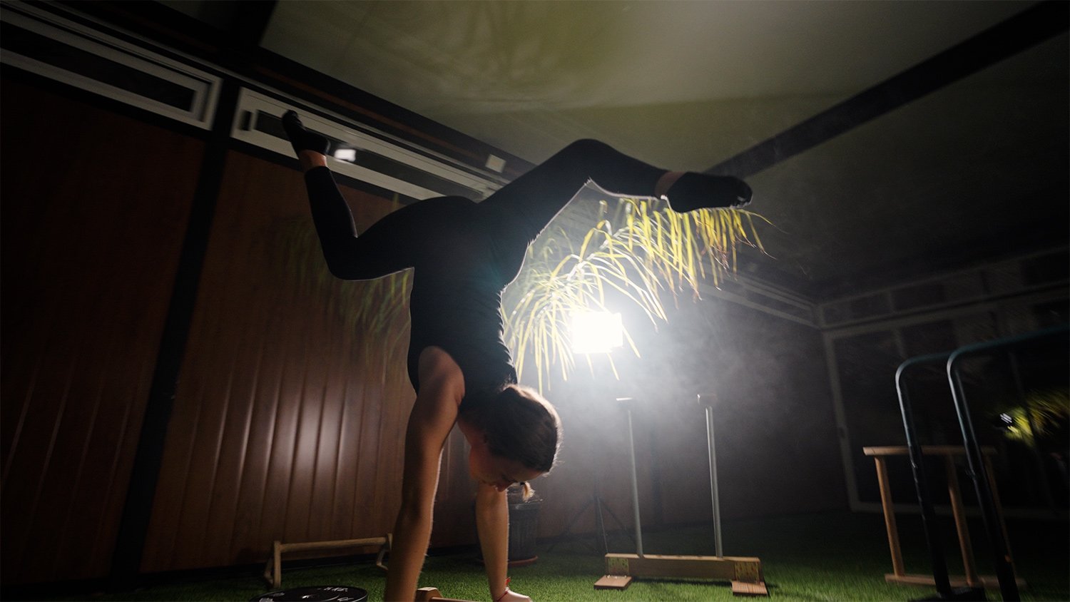 HANDSTANDS class practice and movement at Indogravity Studio
